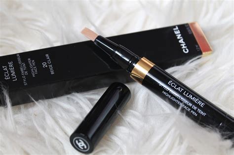 chanel eclat lumiere highlighter face pen review|lumiere highlighting face pen review.